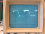 Kondensator Messen der Ladekurve Entladekurve Beobachtung Analoges Oszilloskop.jpg