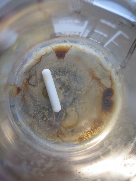 Datei:Nat Wasser Versuch Wieviel Zucker ist im Getränk Kamillentee Beobachtung.jpg