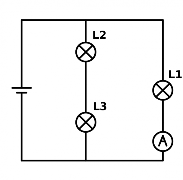 Datei:Schaltplan Aufgabe Einbau Amperemeter drei Lämpchen Lösung2.png