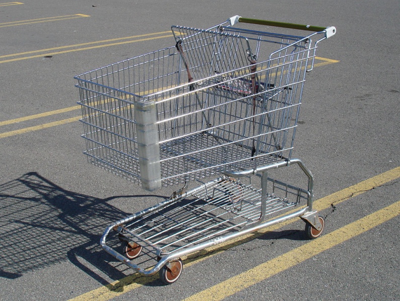 Datei:Shopping cart New York.jpg